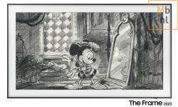 samsung-the-frame-qe65ls03bsuxxn-disney100-edition-silver